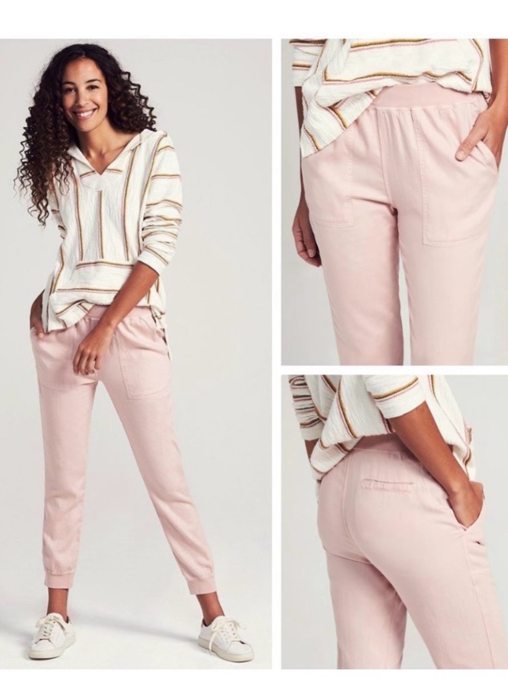 FAHERTY Arlie Day Pants dusty pink